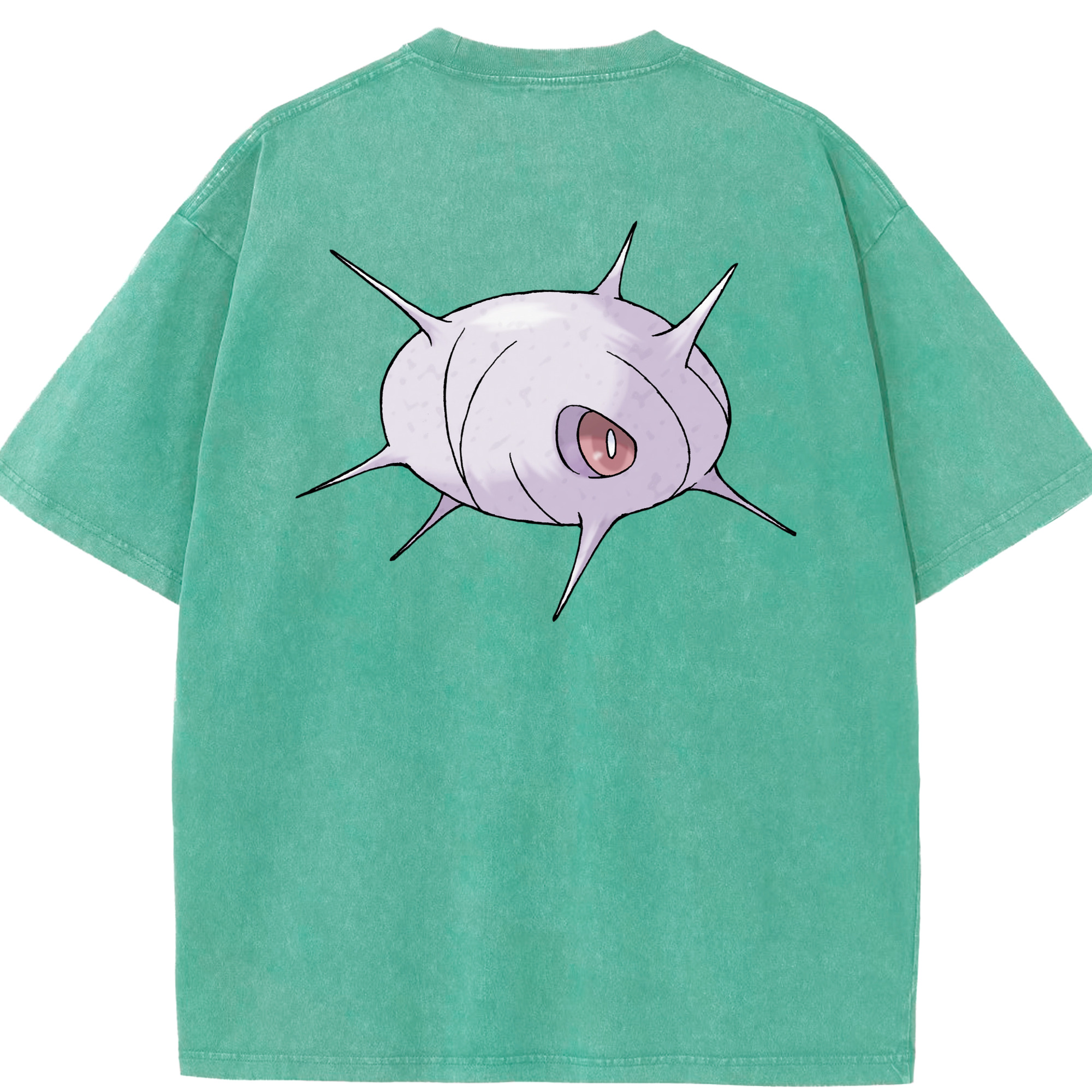 （画像用） ポケットモンスター Pokémon 綿100% ヴィンテージ風 半袖Tシャツ（背面プリント）